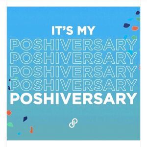 5 yrs. Poshiversary  